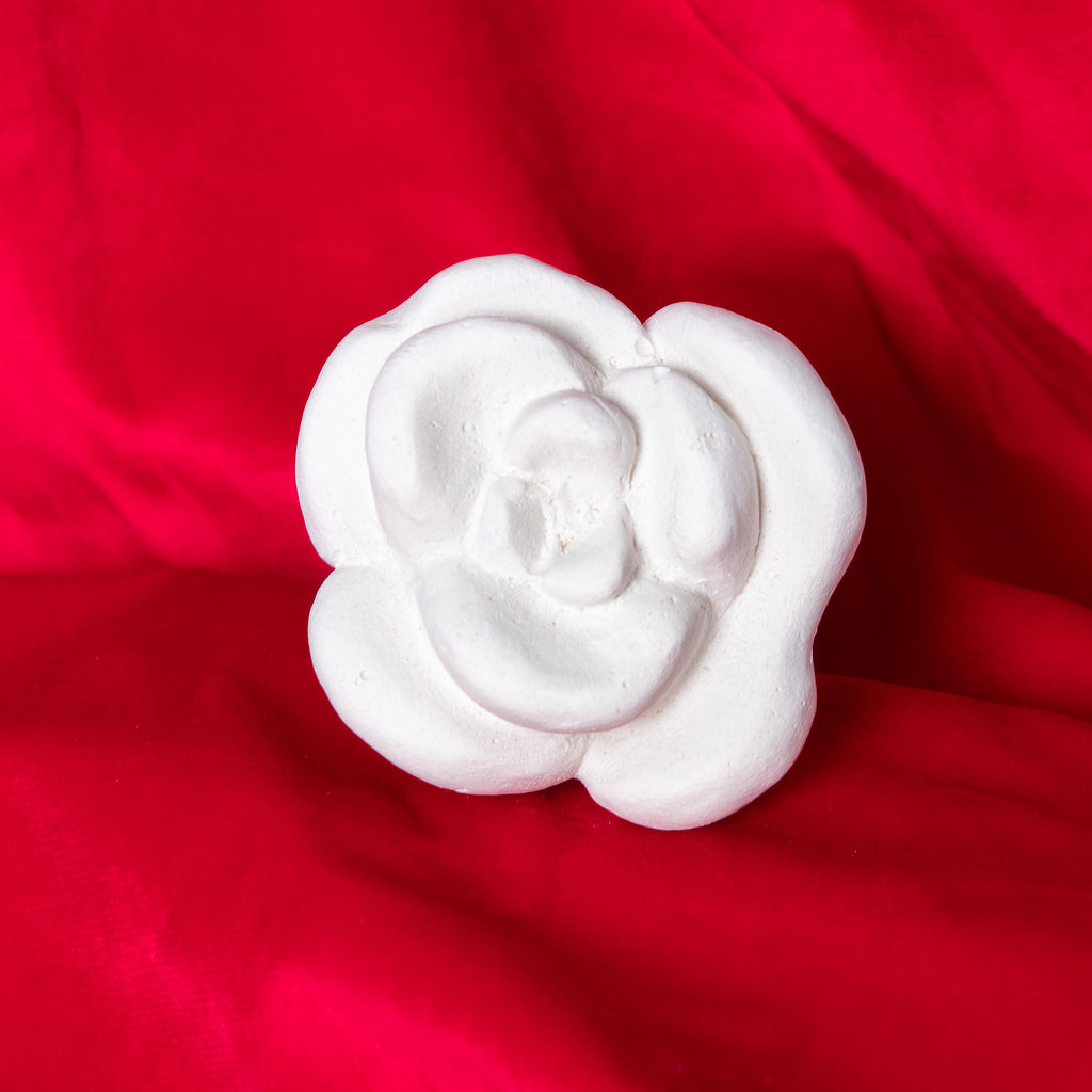 Plaster Rose with a Secret